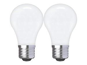 GE Relax HD LED Light Bulbs, 60-Watt Replacement, 2-Pack, Frosted White, A15 Ceiling Fan Light Bulbs, Dimmable, Medium Base GE Relax HD LED Light Bulbs, 60-Watt Replacement, 2-Pack, Frosted White, A15 Ceiling Fan Light Bulbs, Dimmable, Medium Base