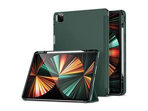 ESR Pencil Case Compatible with iPad Pro 12.9 2021, Pencil 2 Holder, Flexible Back Cover, Auto Sleep and Wake, Viewing and Writing Stand, Rebound Series, Pine Green ESR Pencil Case Compatible with iPad Pro 12.9 2021, Pencil 2 Holder, Flexible Back Cover, Auto Sleep and Wake, Viewing and Writing Stand, Rebound Series, Pine Green