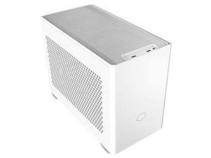 Cooler Master NR200 White SFF Small Form Factor Mini-ITX Case with Vented Panel, Triple-slot GPU, Tool-Free and 360 Degree Accessibility, Without PCI Riser Cooler Master NR200 White SFF Small Form Factor Mini-ITX Case with Vented Panel, Triple-slot GPU, Tool-Free and 360 Degree Accessibility, Without PCI Riser