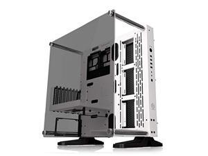 Thermaltake Core P3 TG Snow Mid Tower ATX/M-ATX/Mini ITX Wall Mounted Computer Case -White, Open Frame, Tempered Glass Thermaltake Core P3 TG Snow Mid Tower ATX/M-ATX/Mini ITX Wall Mounted Computer Case -White, Open Frame, Tempered Glass