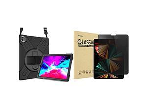 ProCase iPad Pro 12.9 2020 & 2018 Rugged Case Bundle with iPad Pro 12.9 Inch Privacy Screen Protector 2 2018 ProCase iPad Pro 12.9 2020 & 2018 Rugged Case Bundle with iPad Pro 12.9 Inch Privacy Screen Protector 2 2018