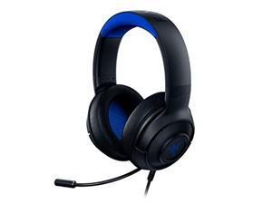 Razer Kraken X Ultralight Gaming Headset: 7.1 Surround Sound - Lightweight Aluminum Frame - Bendable Cardioid Microphone - PC, PS4, PS5, Switch, Xbox One, Xbox Series X & S, Mobile - Black/Blue Razer Kraken X Ultralight Gaming Headset: 7.1 Surround Sound - Lightweight Aluminum Frame - Bendable Cardioid Microphone - PC, PS4, PS5, Switch, Xbox One, Xbox Series X & S, Mobile - Black/Blue