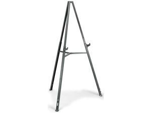 Portable Presentation Easel, No Assembly Required, Height-Adjustable Tripod Stand with Telescoping Legs for Countertop or Floor Displays - Black ABS Plastic (TPHEAS) Portable Presentation Easel, No Assembly Required, Height-Adjustable Tripod Stand with Telescoping Legs for Countertop or Floor Displays - Black ABS Plastic (TPHEAS)
