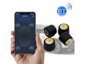 Bluetooth 4.0 TPMS Car External Tire Pressure Monitoring Pressure Detection System