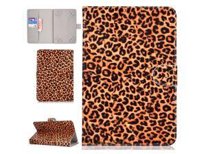 For 10 inch Universal Tablet PC Colored Drawing Pattern Horizontal Flip PU Leather Case with Holder & Card Slot