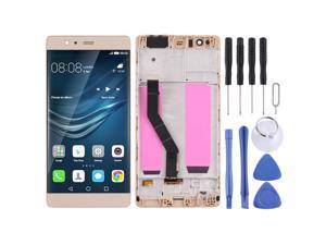 OLED LCD Screen for Huawei P9 Plus Digitizer Full Assembly with FrameGold