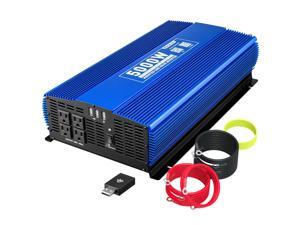 5000W Car Power Inverter 4AC Outlets 12VDC to 10VAC Car Inverter Wireless Remote 5000W Car Power Inverter 4AC Outlets 12VDC to 10VAC Car Inverter Wireless Remote
