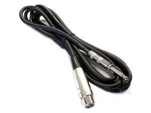 targetsun 10' XLR Female - 1/4" TS Male Microphone Cable MCH-110 Hi-Z to Lo-Z targetsun 10' XLR Female - 1/4" TS Male Microphone Cable MCH-110 Hi-Z to Lo-Z