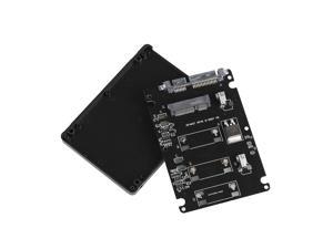 mSATA to 2.5" SATA Adapter Card SSD Converter Enclosure