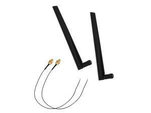 2pcs NGFF MHF4 RP-SMA Extend Cable Pigtail 6dBi WiFi Bluetooth Antenna 2pcs NGFF MHF4 RP-SMA Extend Cable Pigtail 6dBi WiFi Bluetooth Antenna