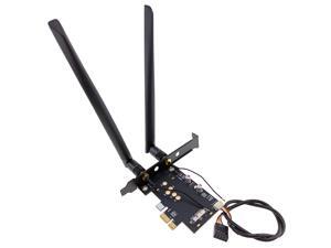 BCM94360CS2 to Desktop PCI-e Adapter Converter Dual Antenna BCM94360CS2 to Desktop PCI-e Adapter Converter Dual Antenna