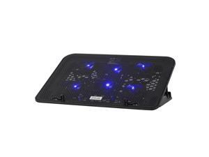 Cooling Pad Stand for 12 to 17 inch Laptop 6 LED Fan Dual USB 5V Cooler 1800rpm Cooling Pad Stand for 12 to 17 inch Laptop 6 LED Fan Dual USB 5V Cooler 1800rpm
