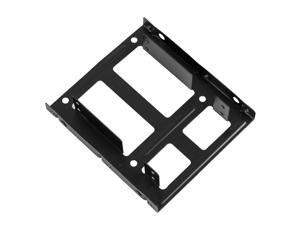 3.5" Drive Bay Metal Mount for Two 2.5" SSD HDD 3.5" Drive Bay Metal Mount for Two 2.5" SSD HDD