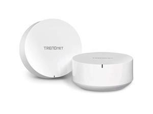 TRENDnet AC2200 WiFi Mesh Router System, TEW-830MDR2K,2 x AC2200 WiFi Mesh Routers, App-Based Setup, Expanded Home WiFi(Up to 4,000 Sq Ft. Home), Content Filtering w/Router Limits,Suppo (TEW-830MDR2K)