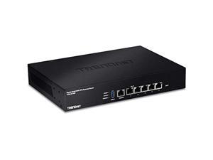 TRENDnet Gigabit Multi-WAN VPN Business Router, TWG-431BR, 5 x Gigabit Ports, 1 x Console Port, QoS, Inter-VLAN Routing, Dynamic Routing, Load-Balancing, High Availability, Online Firmware (TWG-431BR)