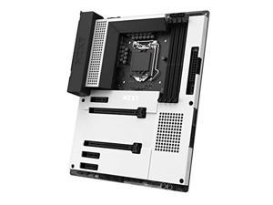 NZXT N7 Z490 - N7-Z49XT-W1 - Intel Z490 chipset (Supports 8th/9th Gen CPUs) - ATX Gaming Motherboard - Integrated I/O Shield - Intel Wireless-AX 200 - Bluetooth V5.1 - White