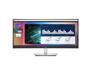 Dell 34 Inch Ultrawide Monitor, WQHD (Wide Quad High Definition), Curved USB-C Monitor (P3421W), 3440 x 1440 at 60Hz, 3800R Curvature, 1.07 Billion Colors, Adjustable, Black (Latest Mode (DELL-P3421W)