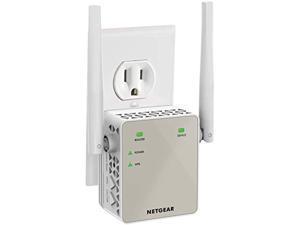 NETGEAR Wi-Fi Range Extender EX6120 - Coverage Up to 1200 Sq Ft and 20 Devices with AC1200 Dual Band Wireless Signal Booster  and  Repeater (Up to 1200Mbps Speed), and Compact Wall Plu (EX6120-100NAS)