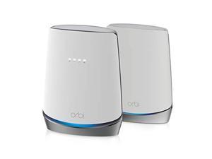 NETGEAR Orbi Whole Home WiFi 6 System with DOCSIS 3.1 Built-in Cable Modem (CBK752) - Cable Modem Router + 1 Satellite Extender | Covers up to 5,000 sq. ft. 40+ Devices | AX4200 (Up to (CBK752-100NAS)