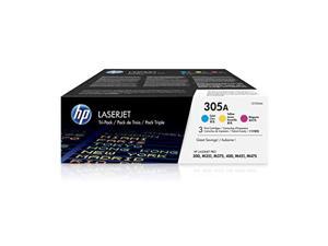 HP 305A | CE411A, CE412A, CE413A | 3 Toner Cartridges | Cyan, Yellow, Magenta (CF370AM) HP 305A | CE411A, CE412A, CE413A | 3 Toner Cartridges | Cyan, Yellow, Magenta (CF370AM)