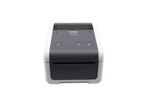 Brother TD4410D 4-inch Thermal Desktop Barcode and Label Printer, for Labels, Barcodes, Receipts and Tags, 203 dpi, 8 IPS, Standard USB and Serial (TD4410D)
