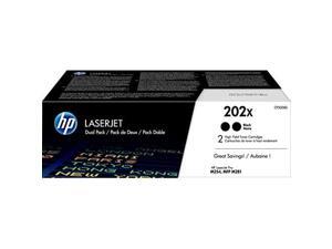 HP 202X | CF500XD | 2 Toner Cartridges | Works with HP LaserJet Pro M254, M281cdw, M281dw | Black | High Yield (CF500XD) HP 202X | CF500XD | 2 Toner Cartridges | Works with HP LaserJet Pro M254, M281cdw, M281dw | Black | High Yield (CF500XD)