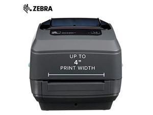 Zebra GK420t Thermal Transfer Desktop Printer Print Width of 4 in USB Serial and Parallel Connectivity GK42-102510-000 (GK42-102510-000)