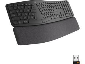 Logitech - ERGO K860 Ergonomic Split Bluetooth or USB Keyboard - Black (920-009166) Logitech - ERGO K860 Ergonomic Split Bluetooth or USB Keyboard - Black (920-009166)