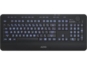 AZIO - KB510W Wireless Keyboard for PC - Black (KB510W) AZIO - KB510W Wireless Keyboard for PC - Black (KB510W)