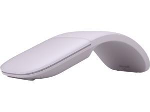 Microsoft ARC Mouse - Lilac .Sleek,Ergonomic Design, Ultra Slim and Lightweight, Bluetooth Mouse for PC/Laptop, Desktop Works with Windows/Mac Computers