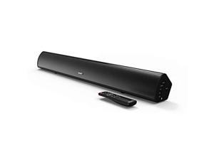 Majority Teton 32 Inch 2.1 Channel Bluetooth Sound Bar/TV Soundbar Speaker with Built-in Subwoofer and HDMI ARC, USB, RCA + Optical Input (RCA, HDMI and Optical Cables Included) Ideal for TVs/Gaming