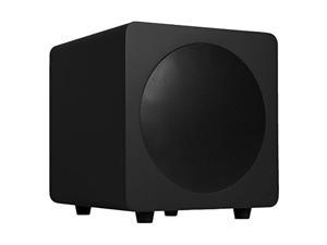 Kanto sub8 Powered Subwoofer - 8? Paper Cone Driver - Powerful Bass Extension - Matte Black (SUB8MB)
