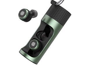 Nillkin True Wireless Earbuds Bluetooth 5.0 TWS Stereo Sport Earbuds aptX IPX5 Waterproof HiF in-Ear Headphones in Ear Built in Mic Headset Premium Sound with Deep Bass for Sport (Green) (TW004) Nillkin True Wireless Earbuds Bluetooth 5.0 TWS Stereo Sport Earbuds aptX IPX5 Waterproof HiF in-Ear Headphones in Ear Built in Mic Headset Premium Sound with Deep Bass for Sport (Green) (TW004)
