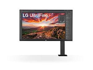LG 32BN88UB 315 Ergo IPS UHD 4K Ultrafine Monitor 3840x2160 with Ergonomic Stand and CClamp USB TypeC DCIP3 95Typ HDR10 and AMD FreeSync Black 32BN88UB