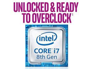 Intel Core i7-8700K Desktop Processor 6 Cores up to 4.7GHz Turbo Unlocked LGA1151 300 Series 95W (BX80684I78700K)