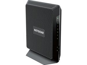 NETGEAR - Nighthawk AC1900 Router with DOCSIS 3.0 Cable Modem - Black (C7000-100NAS) NETGEAR - Nighthawk AC1900 Router with DOCSIS 3.0 Cable Modem - Black (C7000-100NAS)