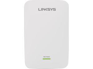Linksys - MAX-STREAM™ AC1900 Dual Band Repeater with MU-MIMO - White (RE7000) Linksys - MAX-STREAM™ AC1900 Dual Band Repeater with MU-MIMO - White (RE7000)