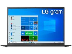 LG  gram 17 WQXGA Laptop  Intel Evo Platform Core i7  16GB RAM  1TB NVMe Solid State Drive  Black 17Z90PKAAB8U1