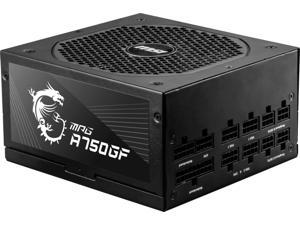 MSI MPG A750GF 750W ATX  80 Plus Gold PSU Power Supply - Black (MPGA750GF)