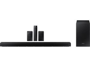 Samsung - HW-Q65T 7.1ch Sound bar with Rear Kit - Black (HW-Q65T/ZA) Samsung - HW-Q65T 7.1ch Sound bar with Rear Kit - Black (HW-Q65T/ZA)
