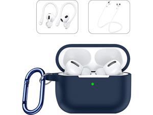 KIQ Armor AirPods Case Cover Hard Protective Cover w/ Keychain for