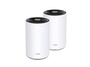 TP-Link Deco Tri Band Mesh WiFi 6 System(Deco X68) - Covers up to 5500 Sq. Ft.Whole Home Coverage, Replaces Wireless Routers and Extenders, 2-Pack (DecoX68(2-pack))