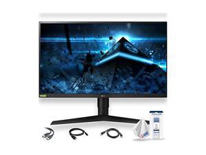 LG Ultragear 27GL850-B 27" 16:9 144 Hz HDR FreeSync IPS Gaming Monitor with Display Port, HDMI, and USB Upstream Cables, LCD Cleaning Kit, and Electronics Basket Microfiber Cloth - Base Bund (27GL850) LG Ultragear 27GL850-B 27" 16:9 144 Hz HDR FreeSync IPS Gaming Monitor with Display Port, HDMI, and USB Upstream Cables, LCD Cleaning Kit, and Electronics Basket Microfiber Cloth - Base Bund (27GL850)
