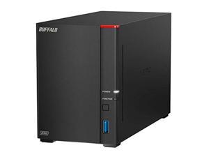 BUFFALO LinkStation SoHo 720 2-Bay Desktop 16TB Home Office Private Cloud Data Storage with Hard Drives Included (LS720D1602B)