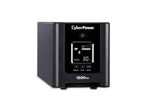CyberPower OR1500PFCLCD PFC Sinewave UPS System, 1500VA/1050W, 8 Outlets, AVR, Mini-Tower,Black (OR1500PFCLCD)