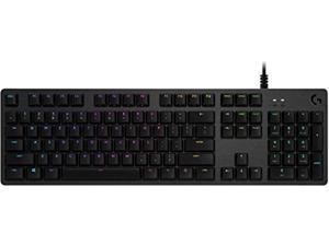 Logitech G512 CARBON LIGHTSYNC RGB Mechanical Gaming Keyboard with GX Brown switches - Tactile (920-009342)