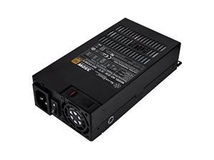 SilverStone Technology 350 Watt Flex ATX Power Supply with Fixed Cables and 80 Plus Gold with 6Pin PCIe Connector SST-FX350-G-USA (SST-FX350-G-USA)