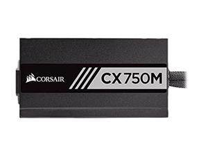 Corsair CX750M V2 CP-9020154-NA 750W ATX12V v2.4 / EPS12V 2.92 80 Bronze Certified Semi-Modular Active PFC Power Supply (CP-9020154-NA)