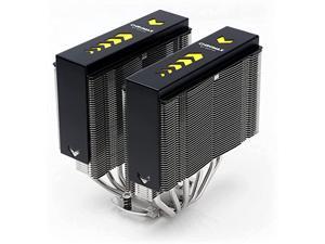 Noctua NH-D15 chromax.Black CPU Cooler with NA-HC3 chromax.Black.swap Heatsink Covers