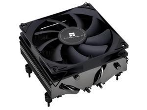 Thermalright AXP90-X53 Full Black Low Profile CPU Air Cooler, 53mm Height, Full Copper Heatsink, Black Nickel Plated, TL-9015B 92mm PWM Fan, for AMD AM4/Intel 115X/1200 (AXP90X53Black)